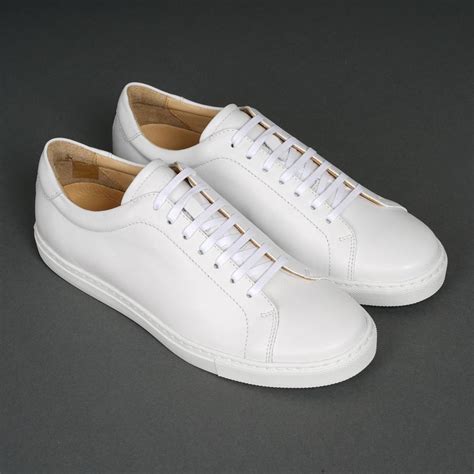 best men's white leather sneakers.